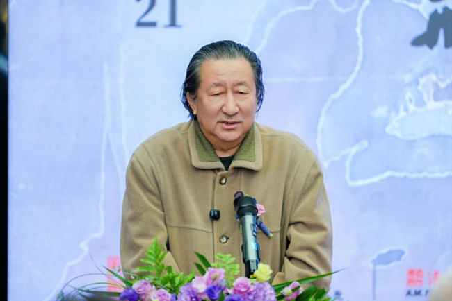 郑欣淼：祝福艺术家创作出立于世界民族之林的力作  ----“澄怀味象——邢斯恬作品展”在北京开幕