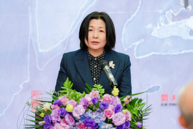 郑欣淼：祝福艺术家创作出立于世界民族之林的力作  ----“澄怀味象——邢斯恬作品展”在北京开幕