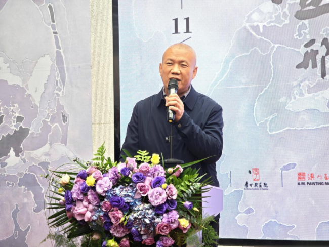 郑欣淼：祝福艺术家创作出立于世界民族之林的力作  ----“澄怀味象——邢斯恬作品展”在北京开幕