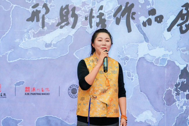 郑欣淼：祝福艺术家创作出立于世界民族之林的力作  ----“澄怀味象——邢斯恬作品展”在北京开幕